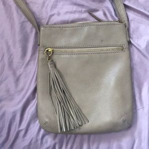 Hobo Original crossbody tan leather bag